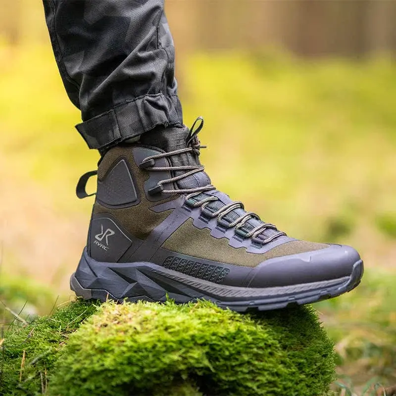 Phantom Trail Mid vattentäta vandringskängor för män, mörk olivgrön