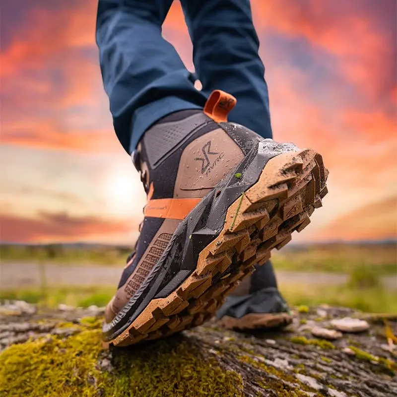 Phantom Trail Mid vattentäta vandringskängor för män, mörkblå