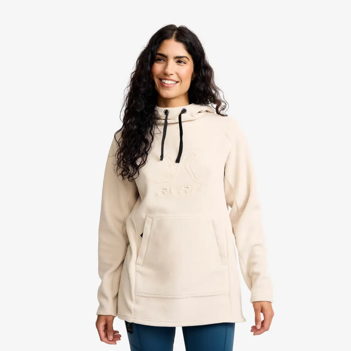 Polar Fleece Hoodie Women Peyote Polar Fleece Hoodie Women Peyote