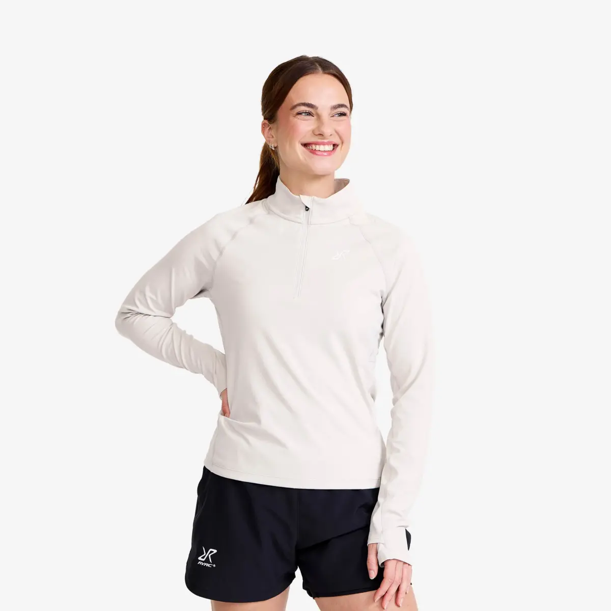 Prep Half-zip Top Women Vapor Blue