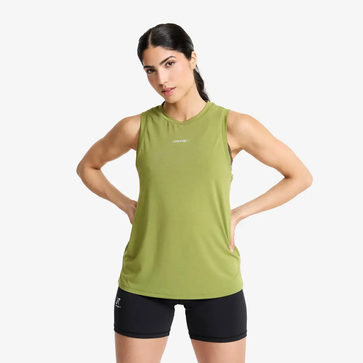 Progress Active Soft Tank Top Women Calliste Green