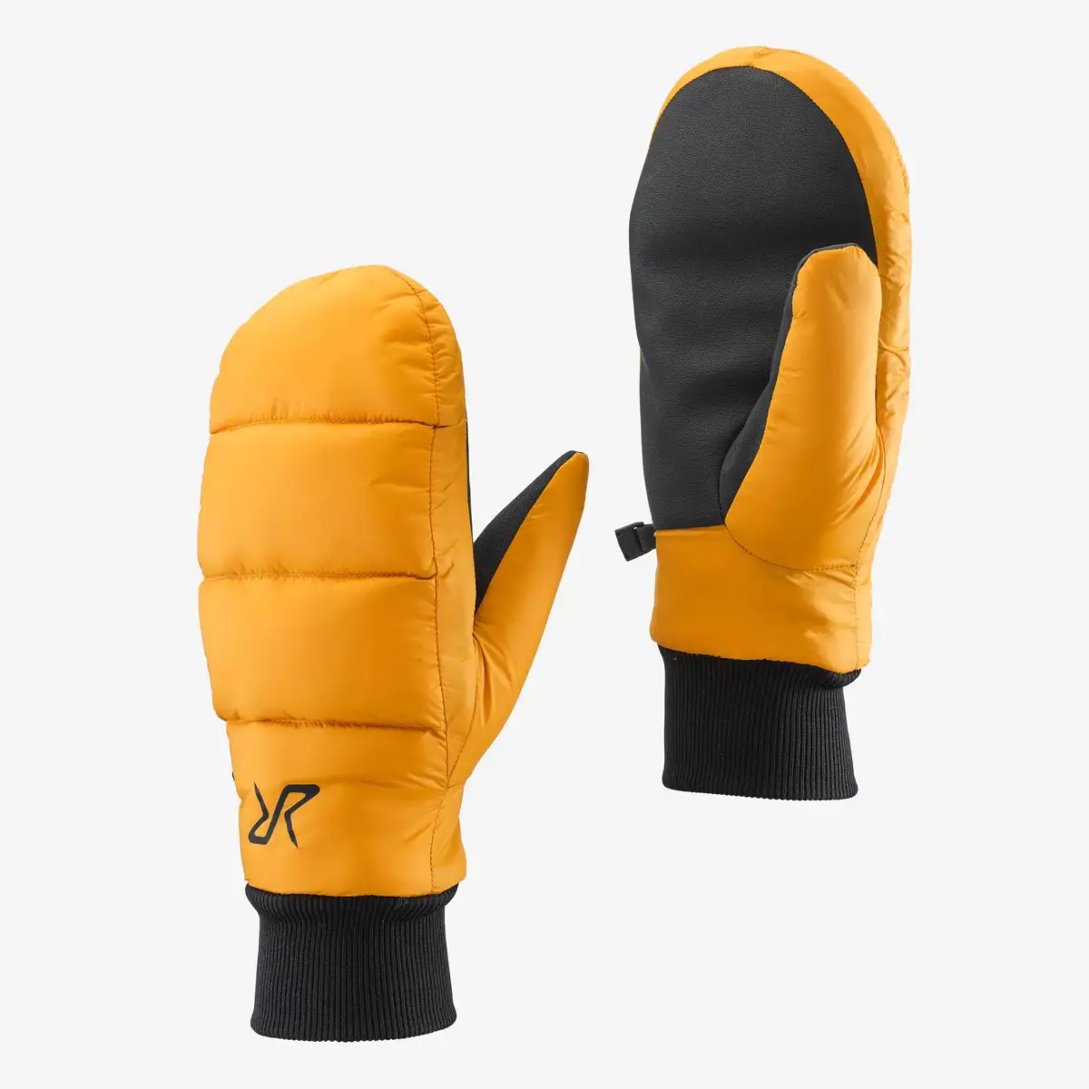 Puffer Mittens  Golden Yellow