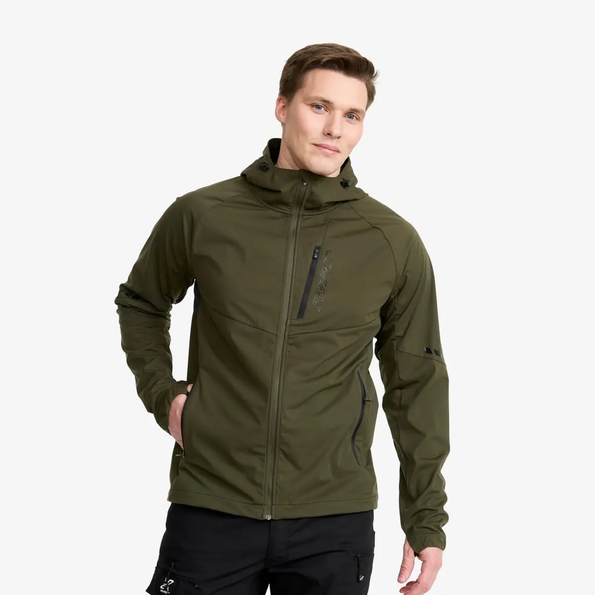 Pure Softshell Jacket Men Forest Night