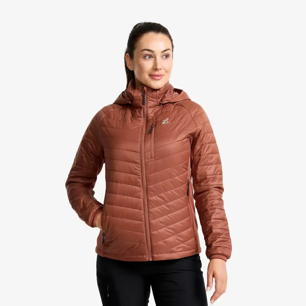 Radical Insulate Jacket Women Pink Mahogany