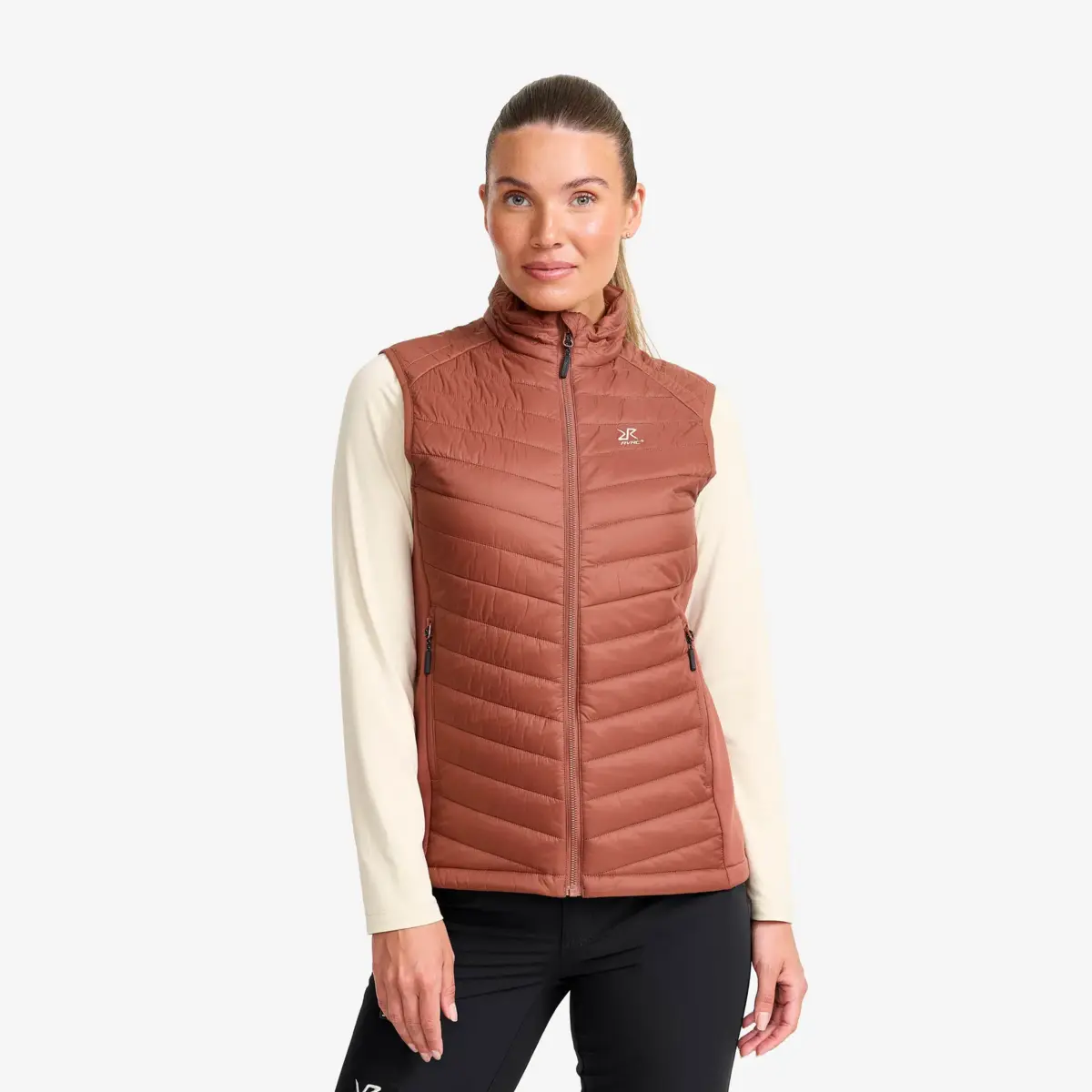 Radical Insulate Vest Women Pink Mahogany