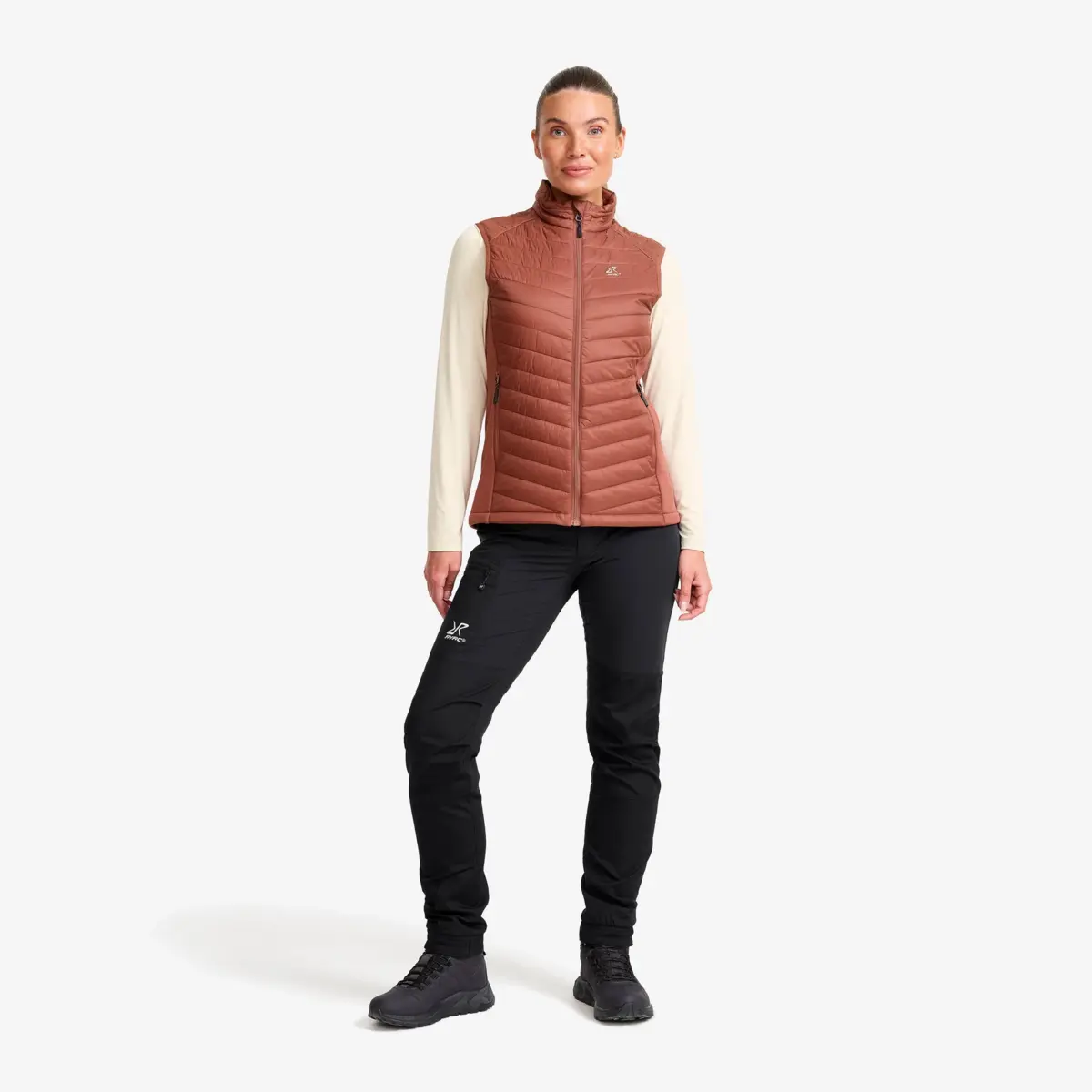 Radical Insulate Vest Women Pink Mahogany