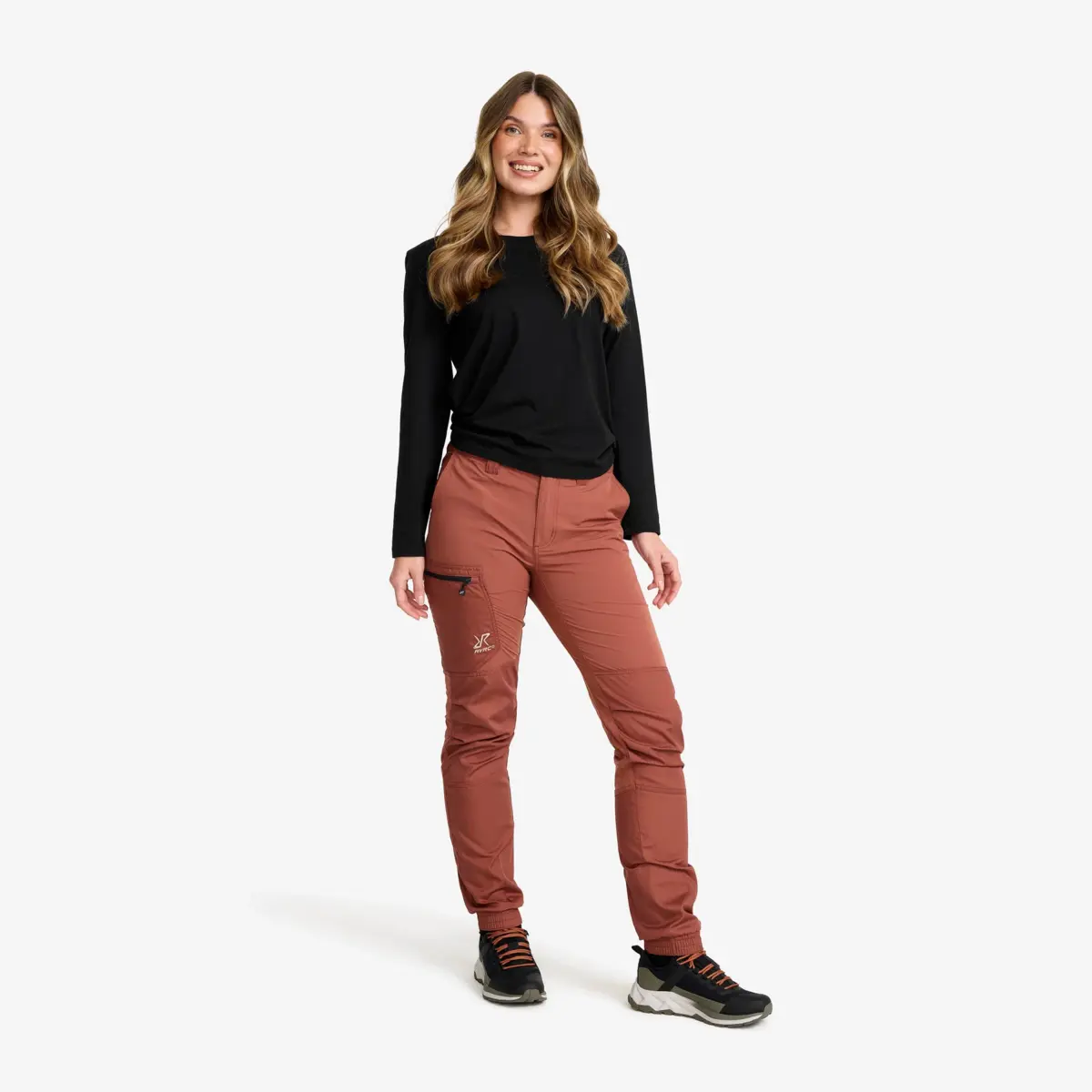 Rambler Lightweight Pants Women Pink Mahogany