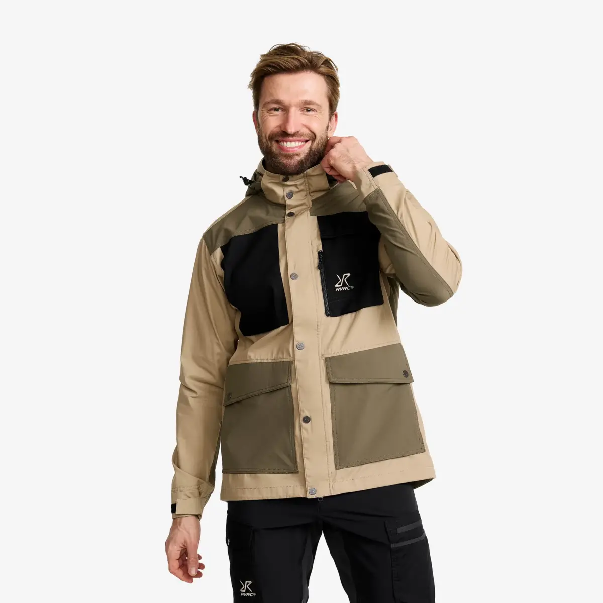 Rambler Lightweight Pro Jacket Men Khaki/Light MossGray Rambler Lightweight Pro Jacket Men Khaki/Light MossGray
