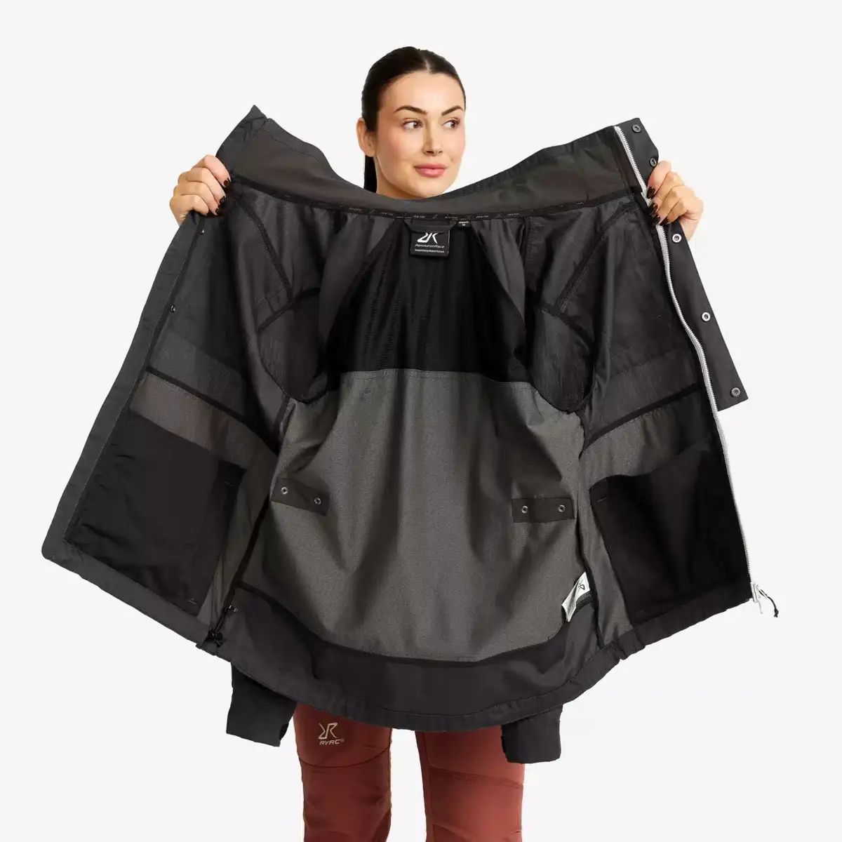 Rambler Lightweight Pro Jacket Women Anthracite/Oatmeal Rambler Lightweight Pro Jacket Women Anthracite/Oatmeal