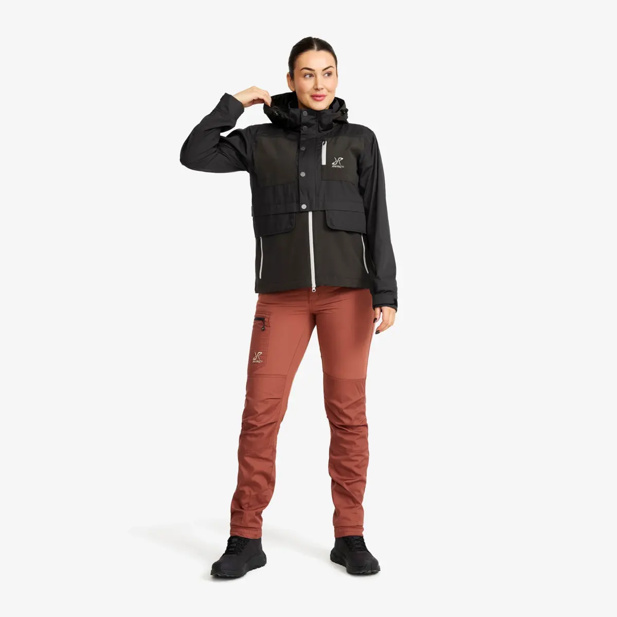 Rambler Lightweight Pro Jacket Women Anthracite/Oatmeal