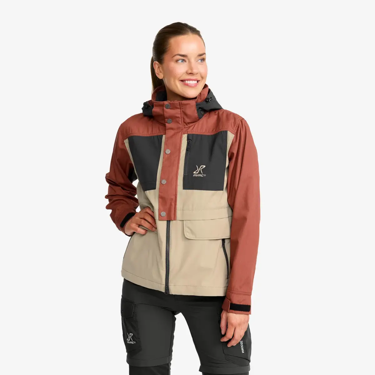 Rambler Lightweight Pro Jacket Women Pink Mahogany/Aluminium