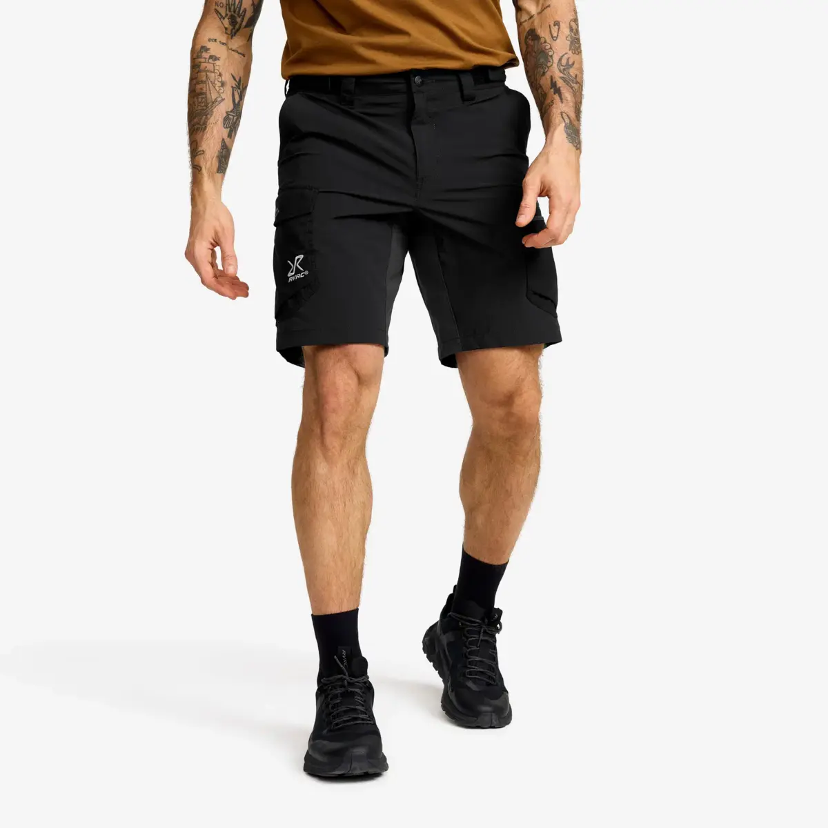 Rambler Lightweight Pro Shorts för män, svarta