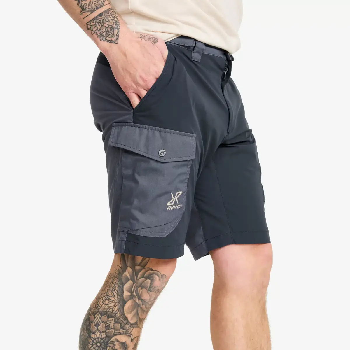 Rambler Lightweight Pro Shorts för män Turbulence Blue/Blueberry Rambler Lightweight Pro Shorts för män Turbulence Blue/Blueberry
