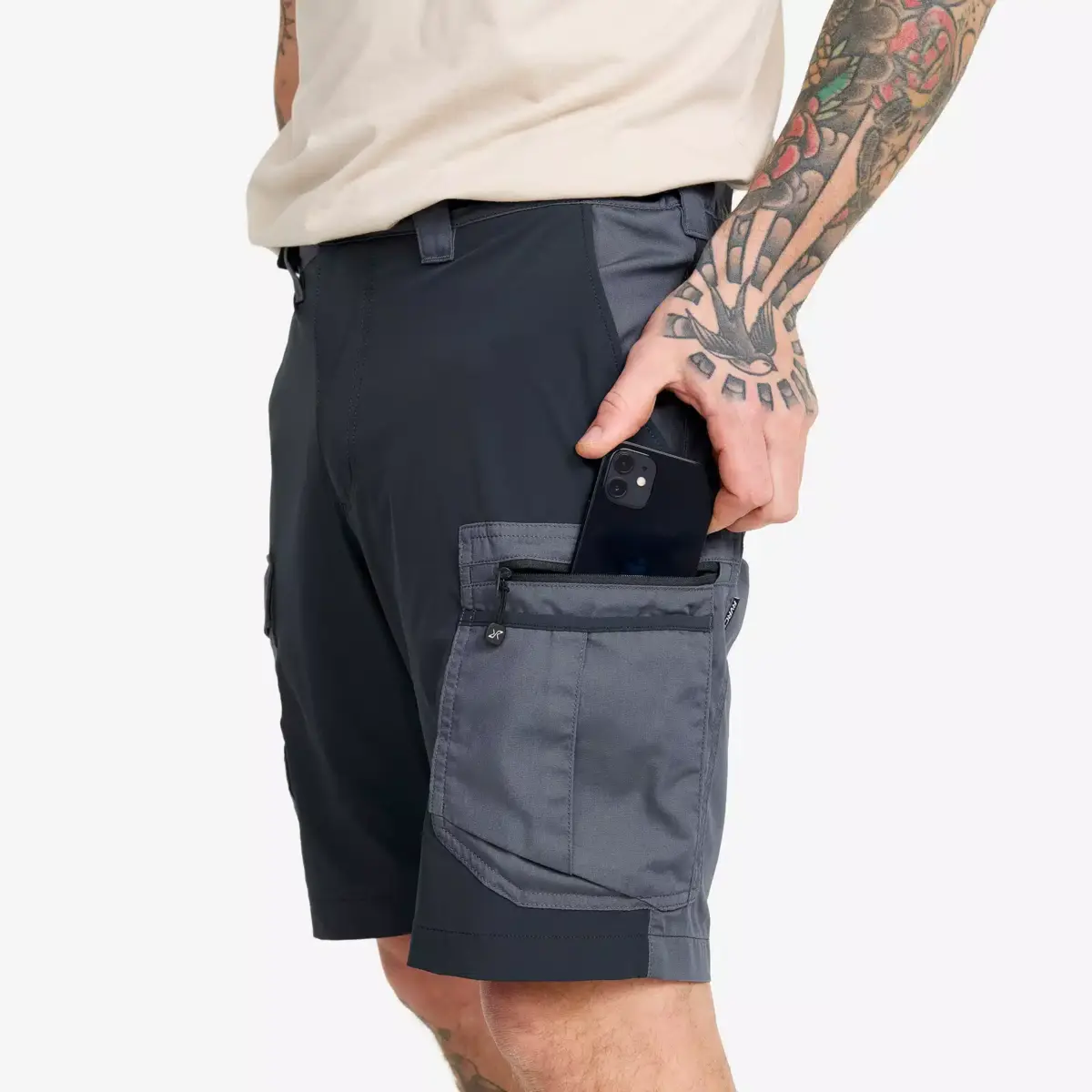 Rambler Lightweight Pro Shorts för män Turbulence Blue/Blueberry Rambler Lightweight Pro Shorts för män Turbulence Blue/Blueberry