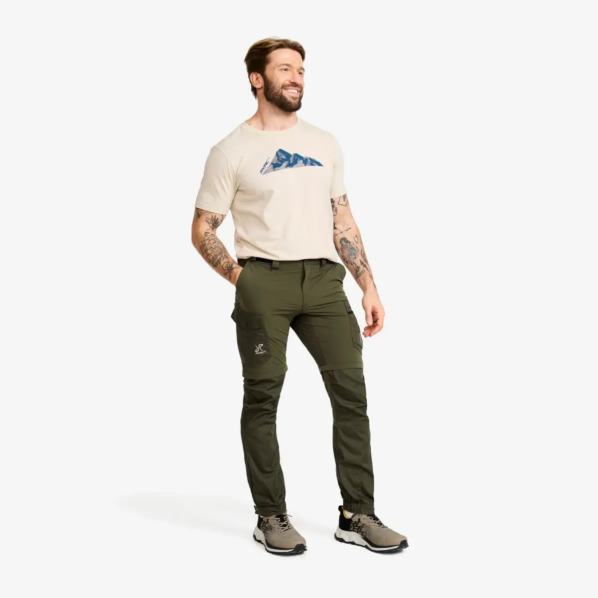 Rambler Lightweight Zip-off Pants Men Forest Night