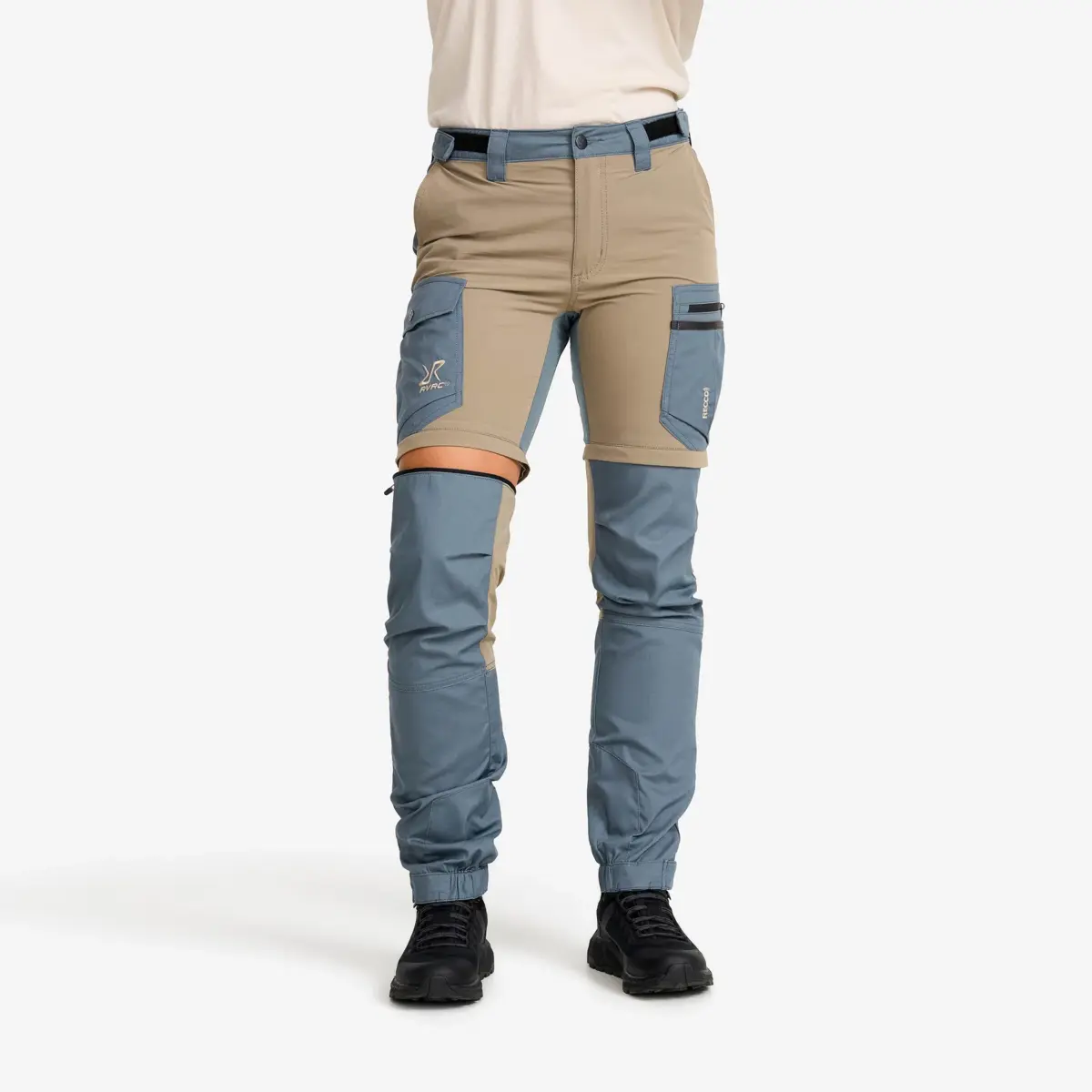 Rambler Lightweight Zip-off Pants Women Stormy Weather/Brindle