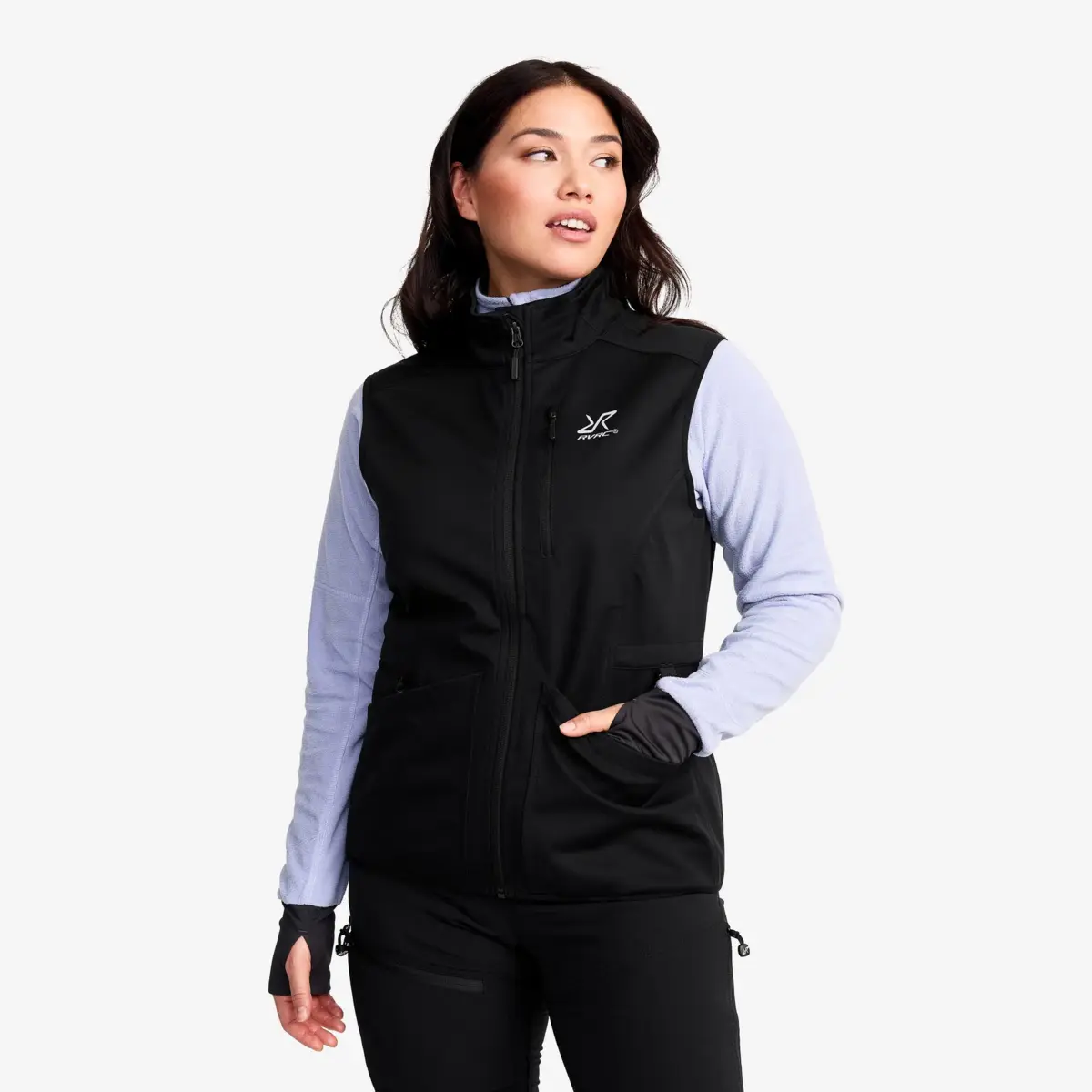 Responder Softshell Vest  Dam Svart