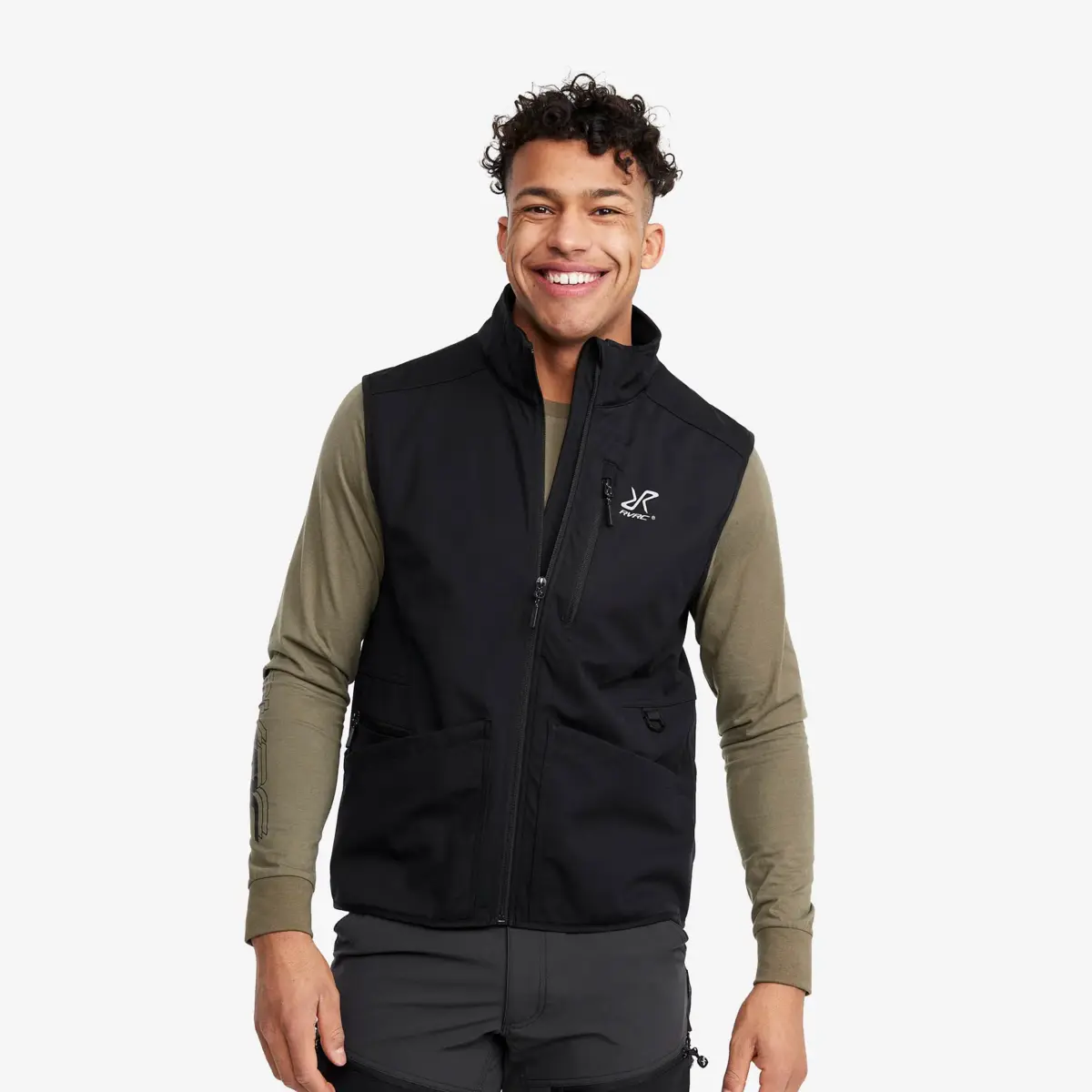 Responder Softshell Vest Men Black