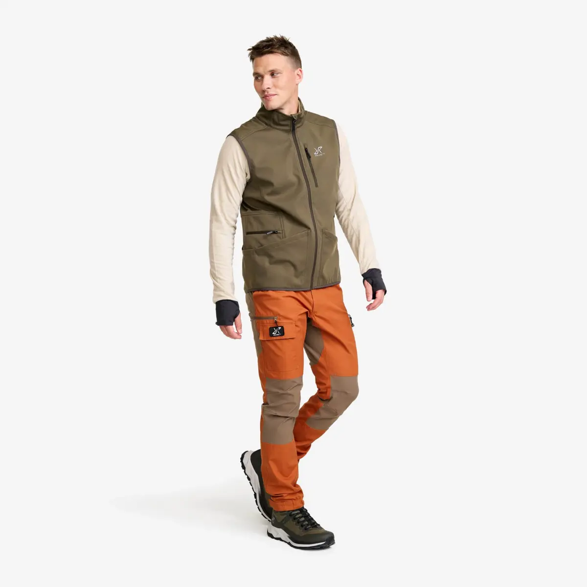 Responder Softshell Vest Men Light Moss Gray