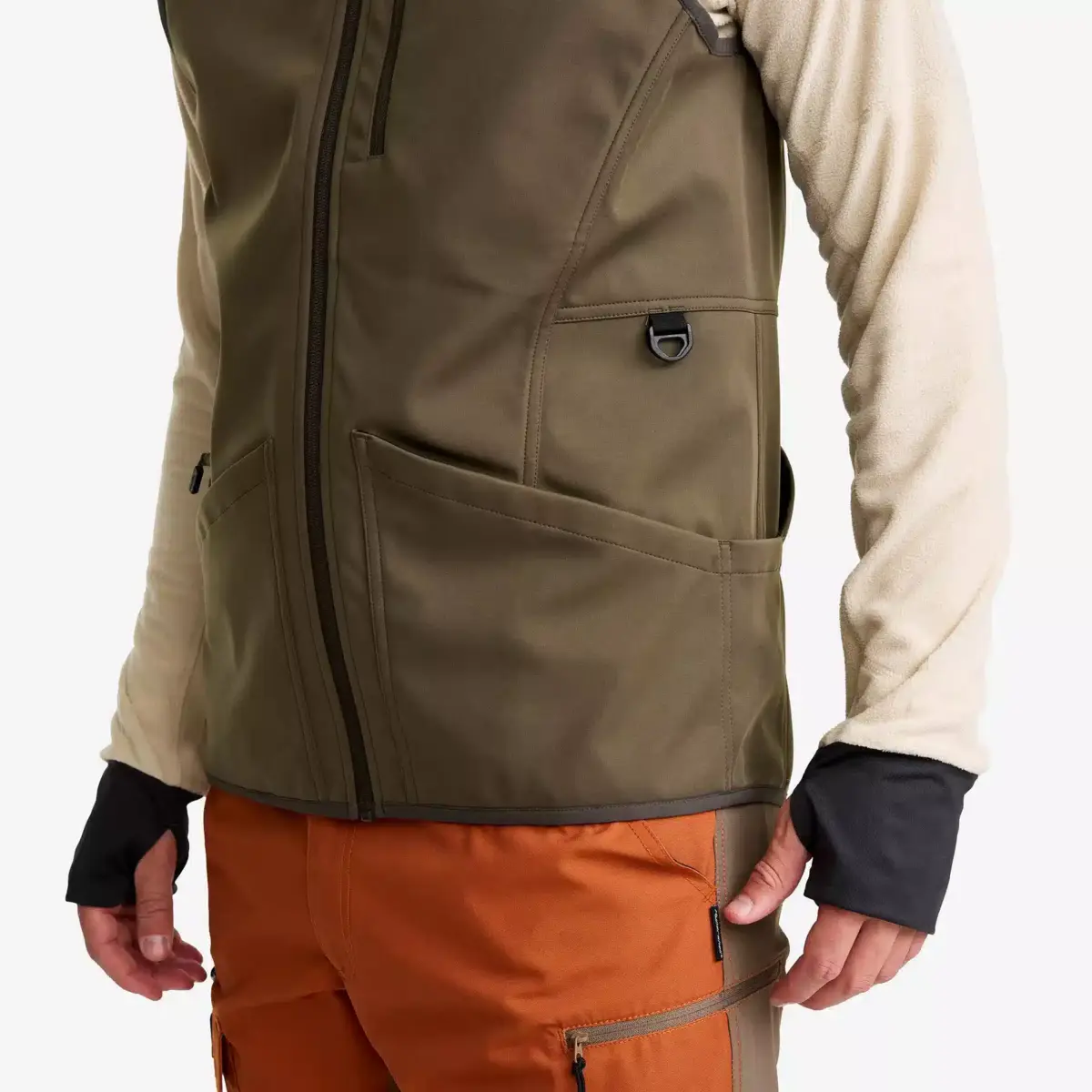 Responder Softshell Vest Men Light Moss Gray Responder Softshell Vest Men Light Moss Gray