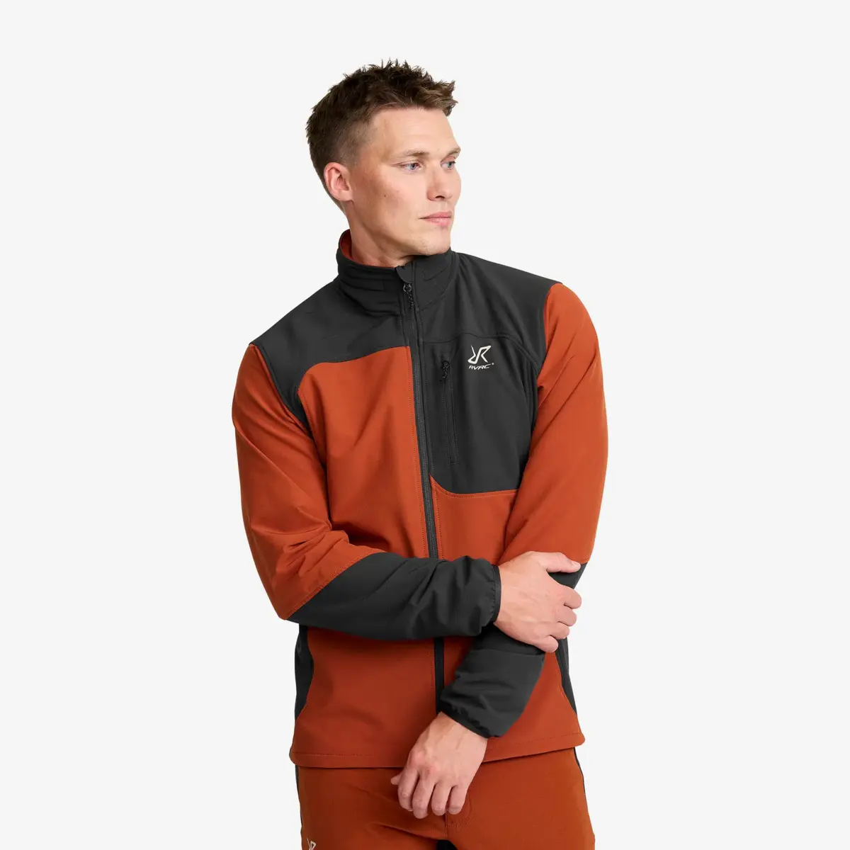 Ridge Trek Stretch Jacket Men Rusty Orange/Anthracite