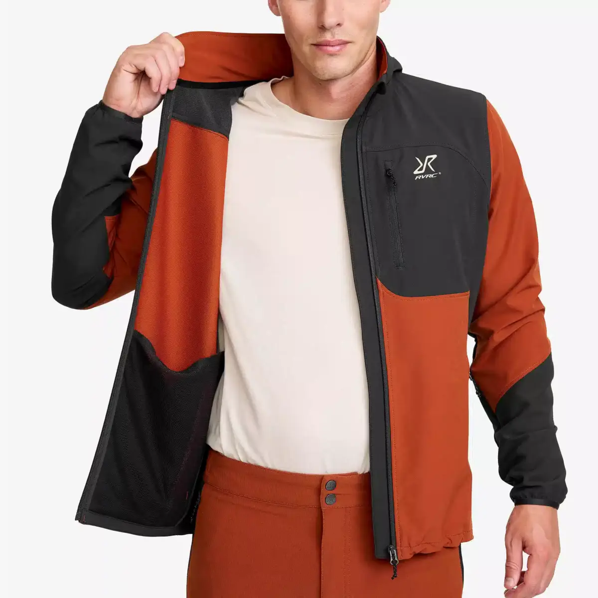 Ridge Trek Stretch Jacket Men Rusty Orange/Anthracite Ridge Trek Stretch Jacket Men Rusty Orange/Anthracite
