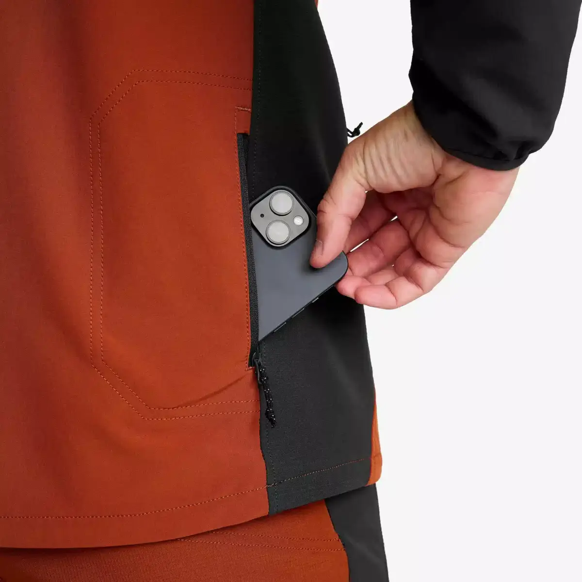 Ridge Trek Stretch Jacket Men Rusty Orange/Anthracite Ridge Trek Stretch Jacket Men Rusty Orange/Anthracite