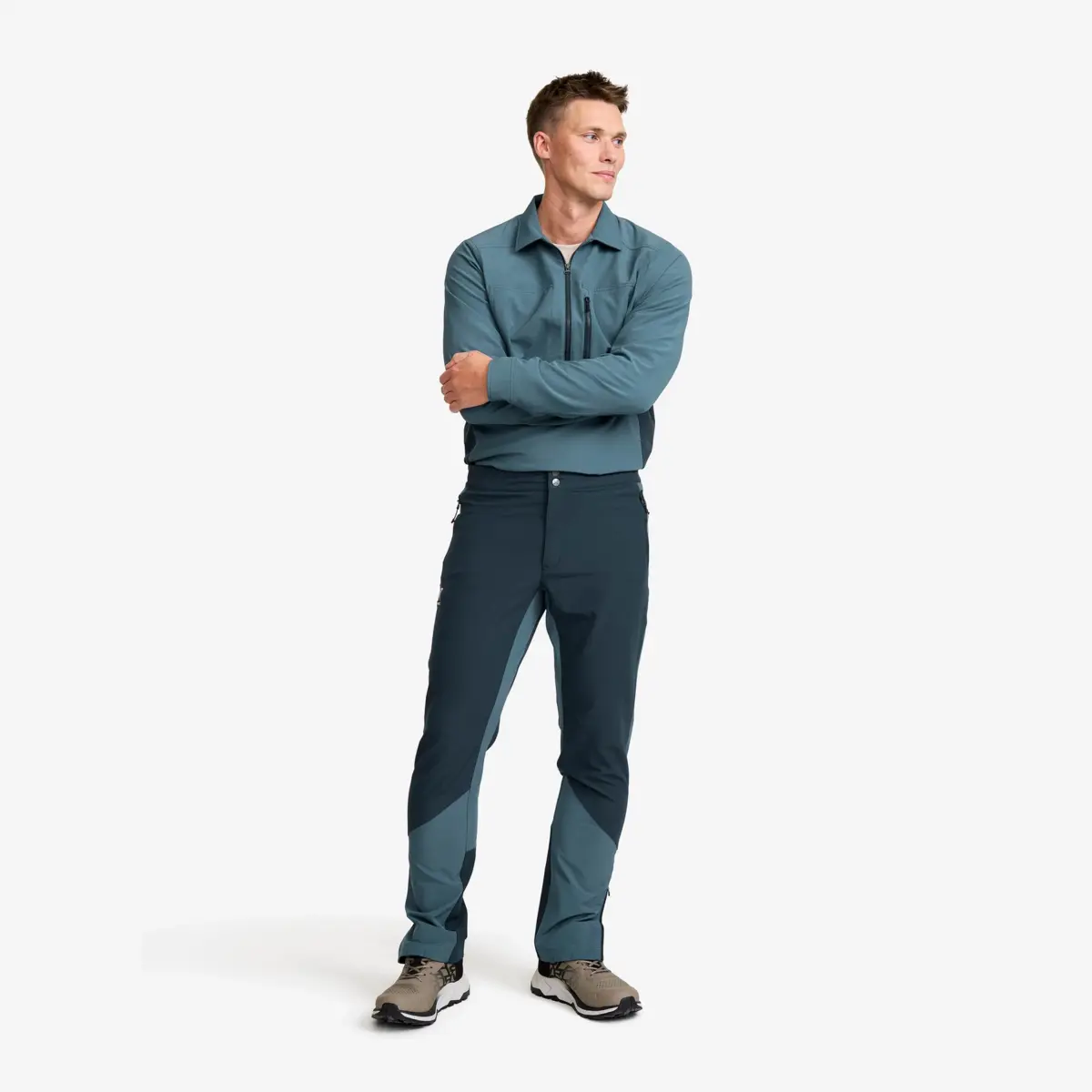 Ridge Trek Stretch Pants Men Blueberry/Orion Blue