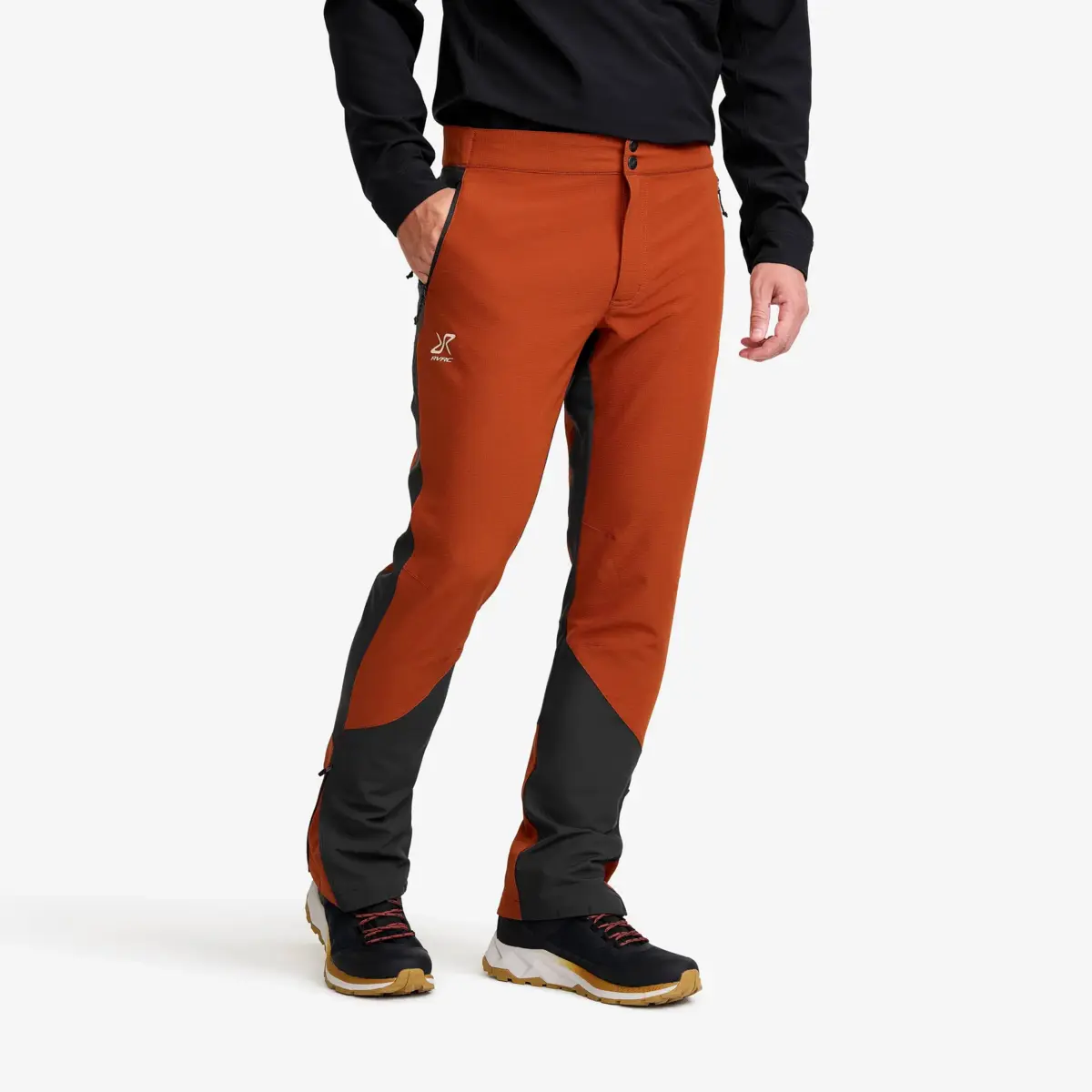 Ridge Trek Stretch Pants Men Rusty Orange/Anthracite