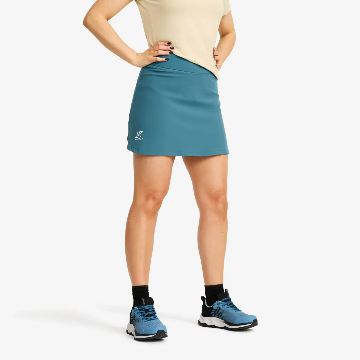 Rise 2-in-1 Skirt Women Blue Ashes