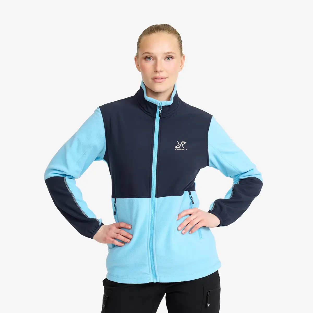 River Hybrid Fleece för damer Alaskan Blue