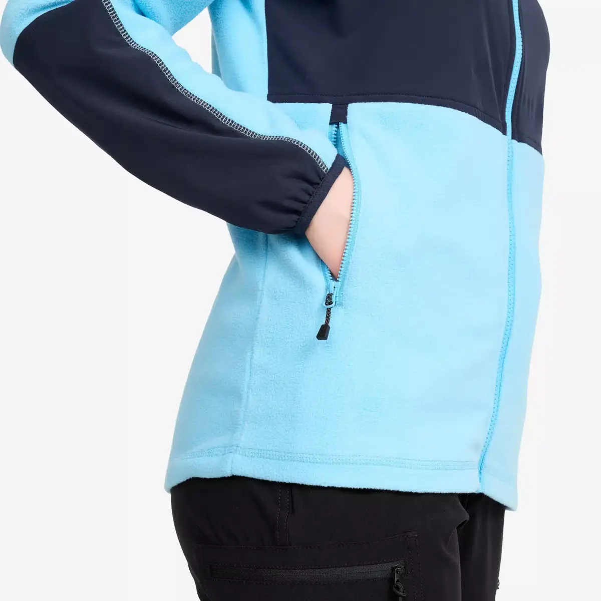 River Hybrid Fleece för damer Alaskan Blue River Hybrid Fleece för damer Alaskan Blue