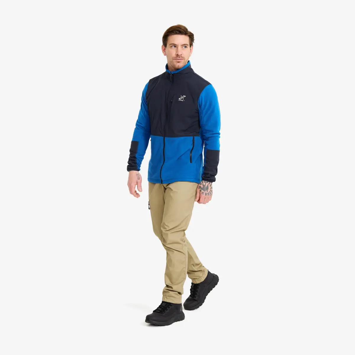 River Hybrid Fleece Herr Classic Blue