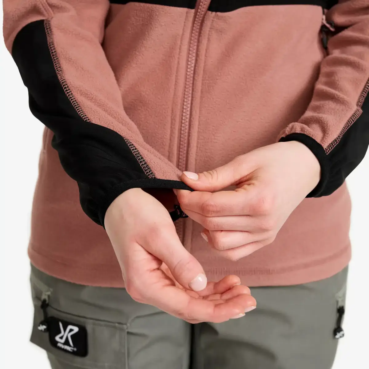 River Hybrid Fleece Women Pink Wood River Hybrid Fleece Women Pink Wood