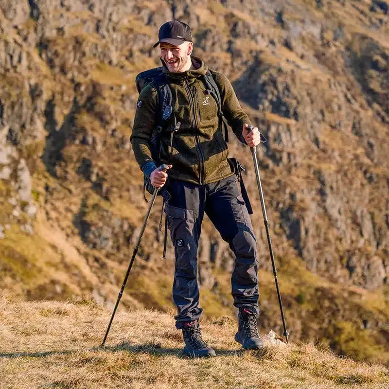 RVRC GP-byxor för män Jetblack