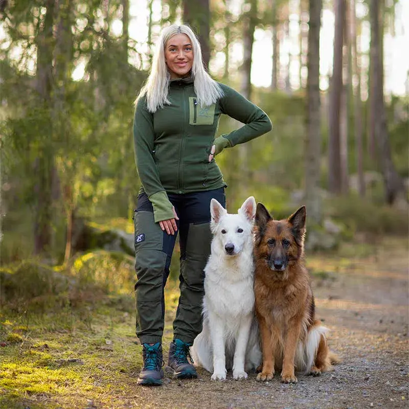 RVRC GP Pro-byxor för damer, skogsgrön