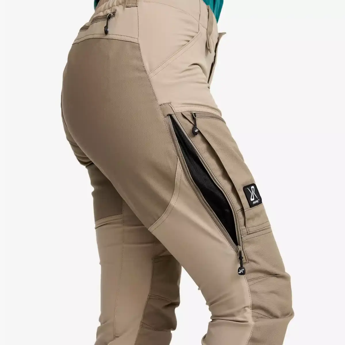 RVRC GP Pro-byxor för kvinnor Aluminium/Brindle RVRC GP Pro-byxor för kvinnor Aluminium/Brindle
