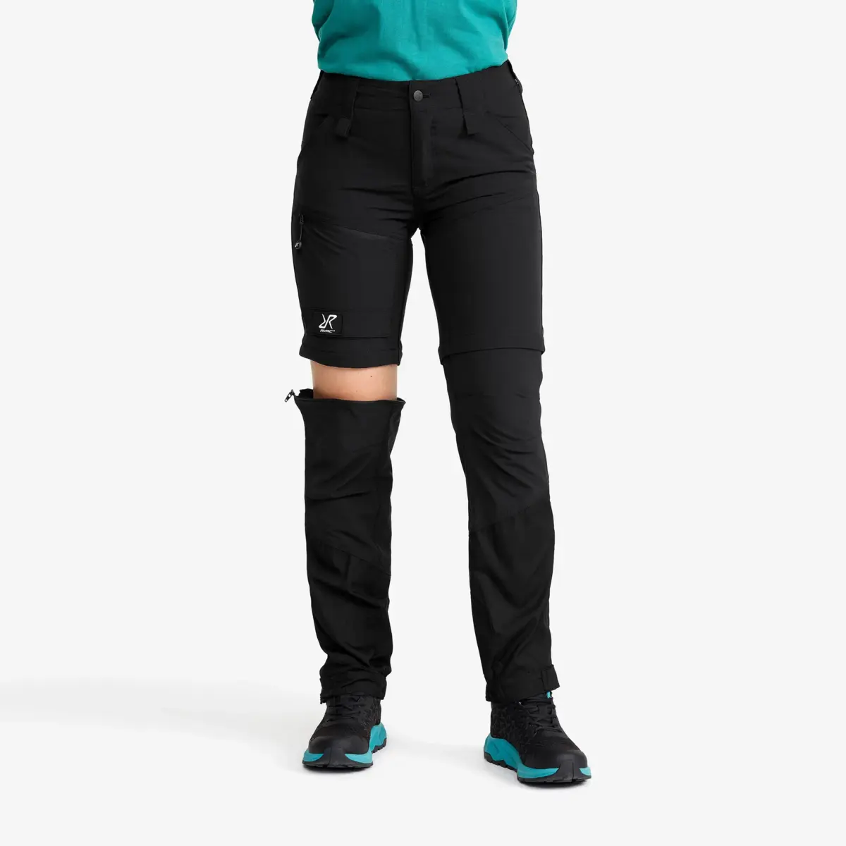 RVRC GP Pro Stretch Zip-Off Pants  Dam Svart
