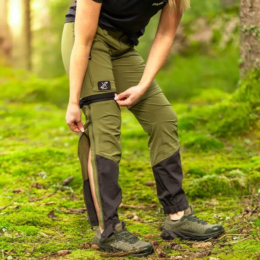 RVRC GP Pro Stretch Zip-Off Pants  Women Burnt Olive/Anthracite