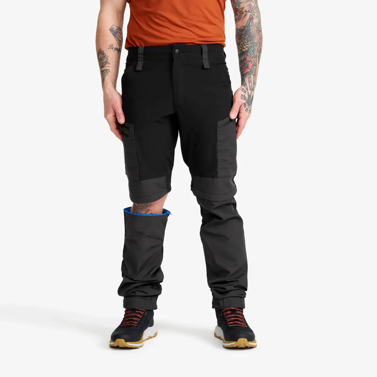 RVRC GP Pro Zip-off Pants Men Black