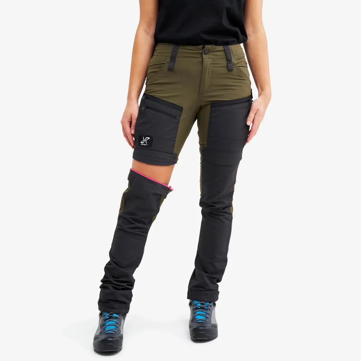 RVRC GP Pro Zip-off Pants Women Dark Olive