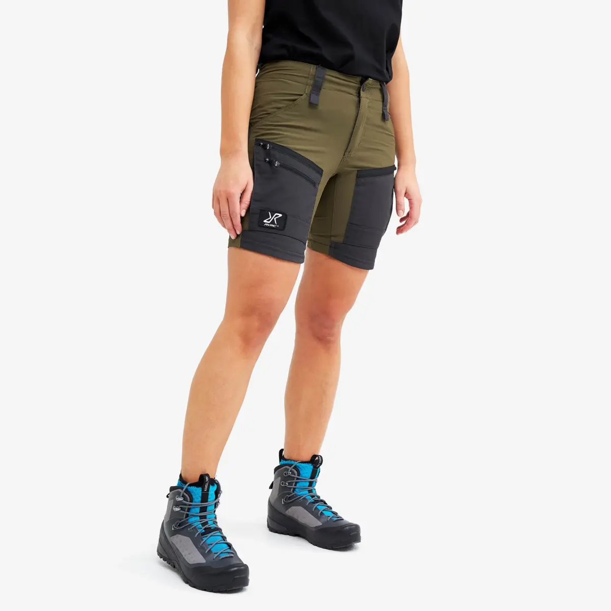 RVRC GP Pro Zip-off Pants Women Dark Olive RVRC GP Pro Zip-off Pants Women Dark Olive