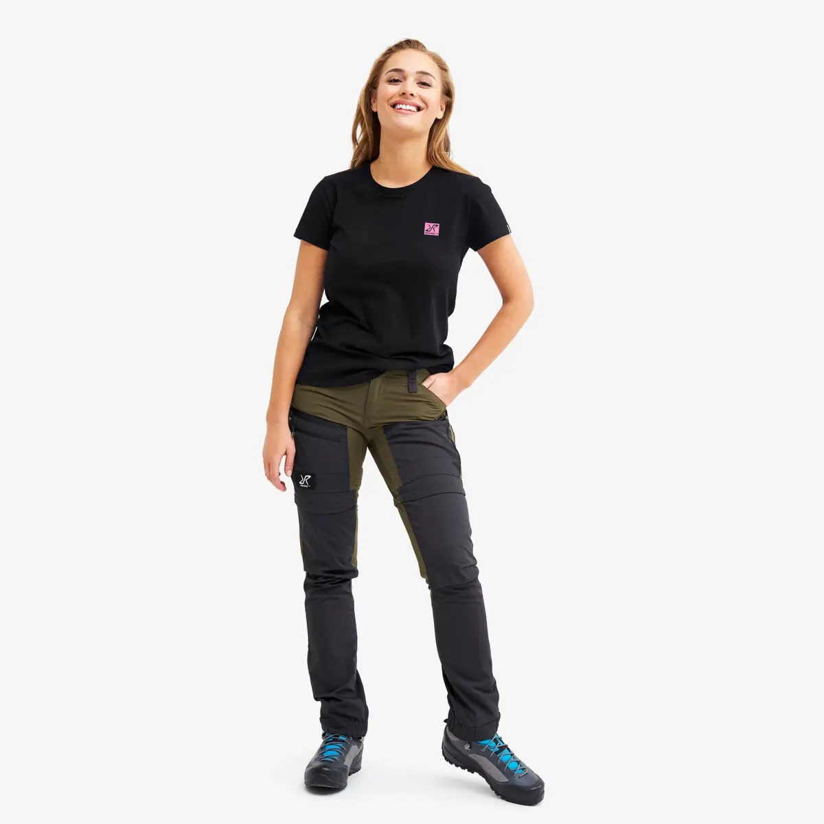 RVRC GP Pro Zip-off Pants Women Dark Olive RVRC GP Pro Zip-off Pants Women Dark Olive