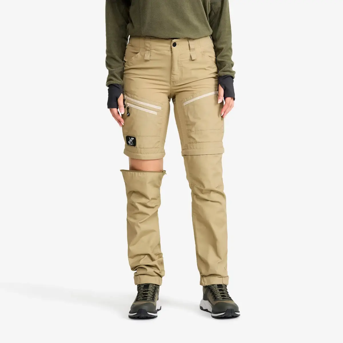 RVRC GP Pro Zip-off Pants Women Khaki
