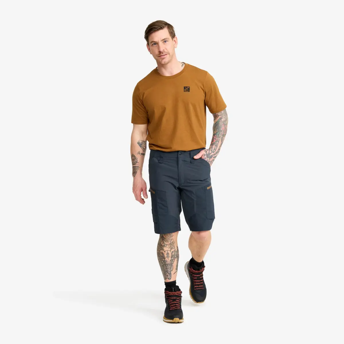 RVRC GP Shorts Men Blueberry