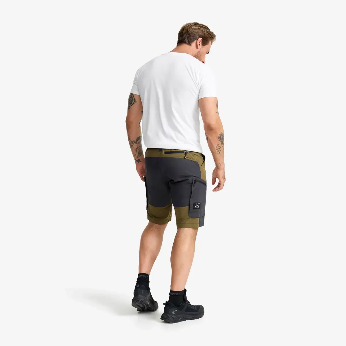 RVRC GP Shorts Men Dark Olive RVRC GP Shorts Men Dark Olive