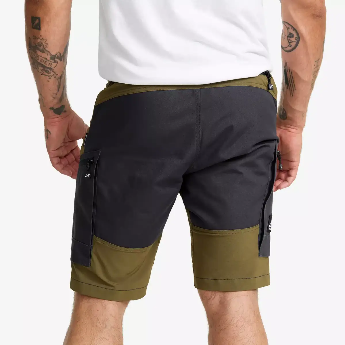 RVRC GP Shorts Men Dark Olive RVRC GP Shorts Men Dark Olive