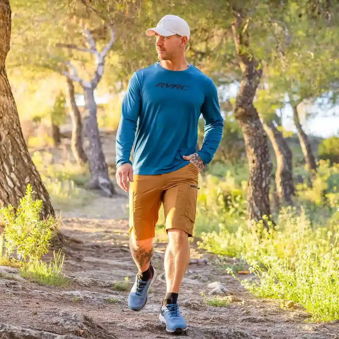 RVRC GP Shorts Men Rubber