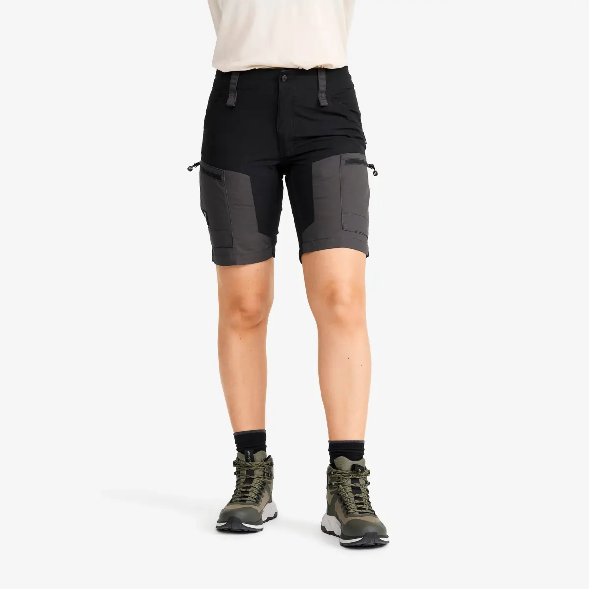 RVRC GP Shorts Women Jetblack