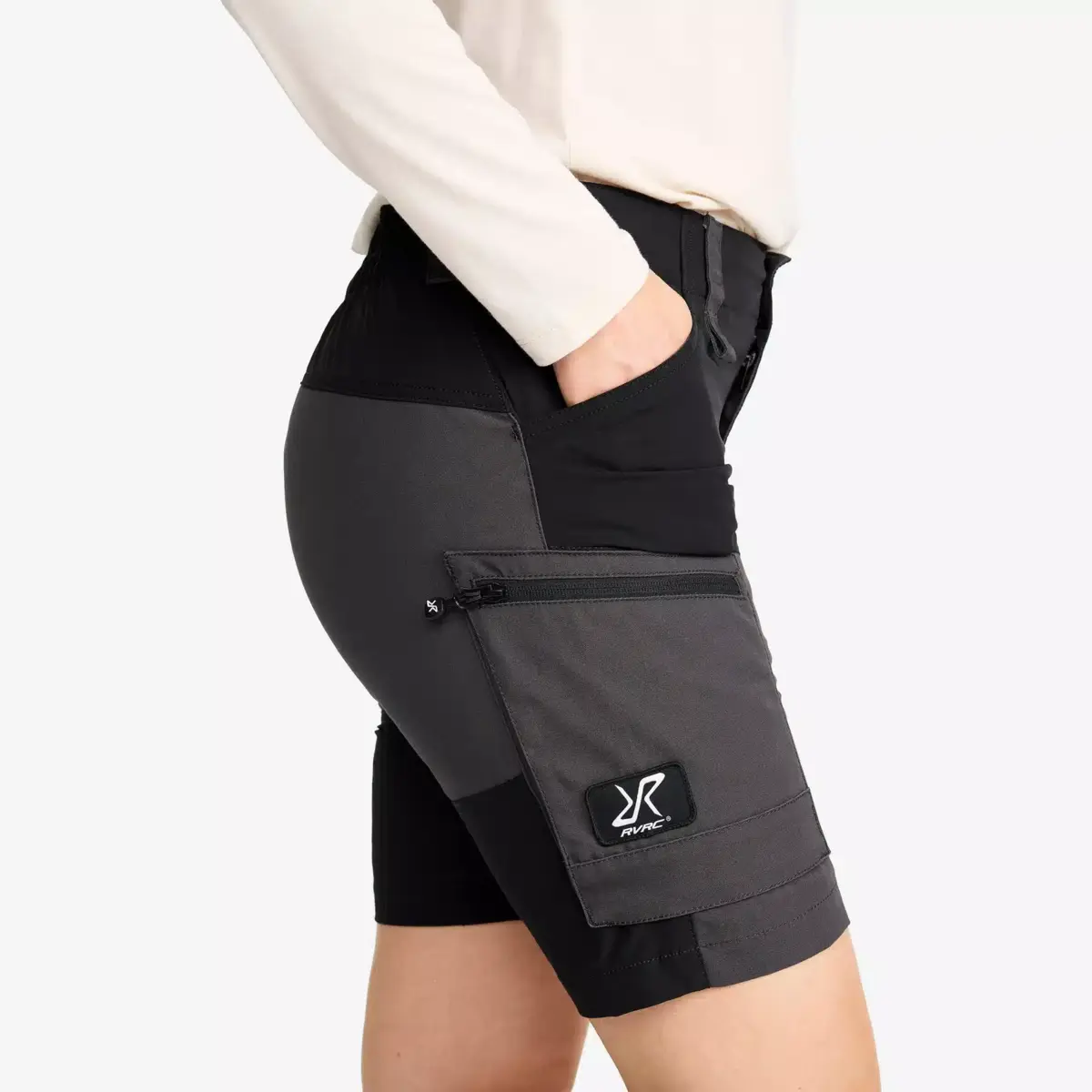 RVRC GP Shorts Women Jetblack RVRC GP Shorts Women Jetblack